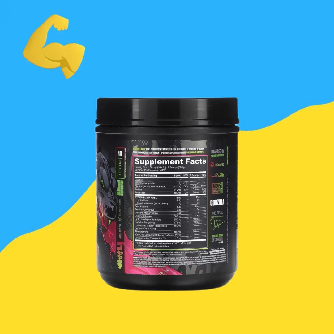 Ryse godzilla pre workout