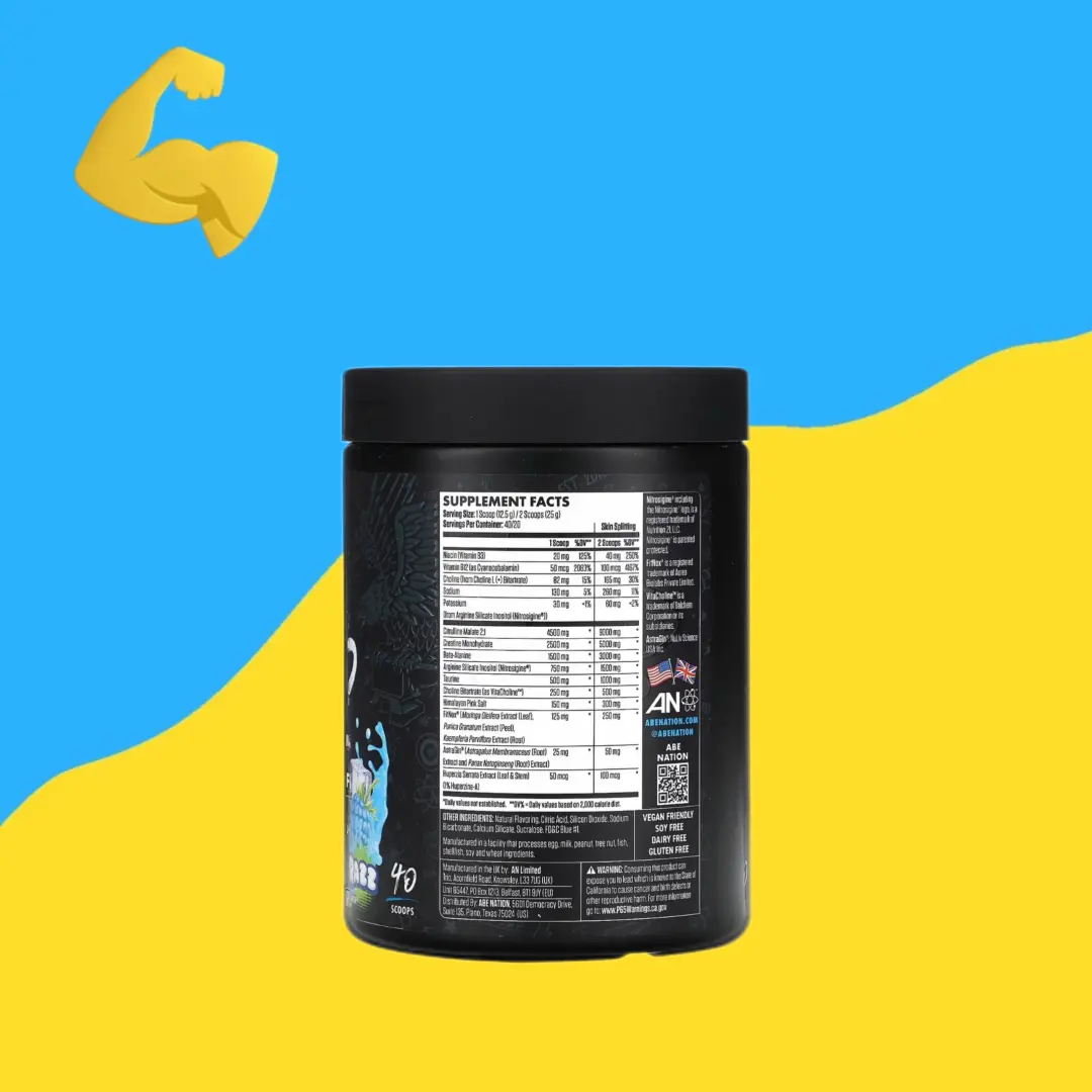 Abe pump pre workout